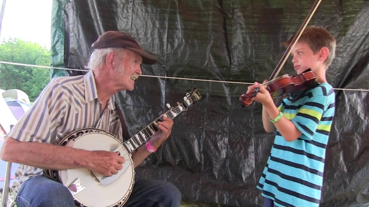 Campsite Jam 2 - Bill Keith & Jonny Cody - Devil's Dream - Grey Fox 2013