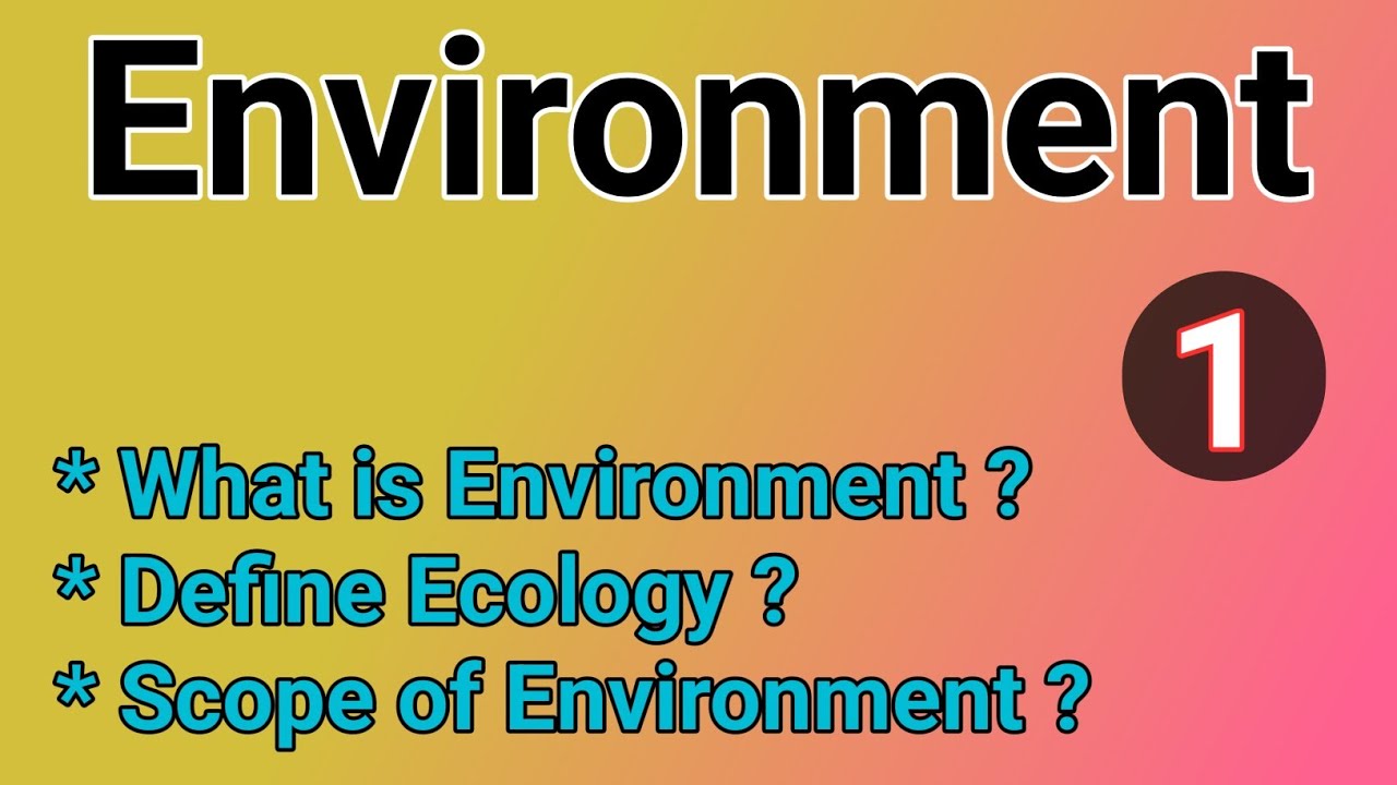 What is Environment || Define ecology in hindi || Environment most imp questions in hindi