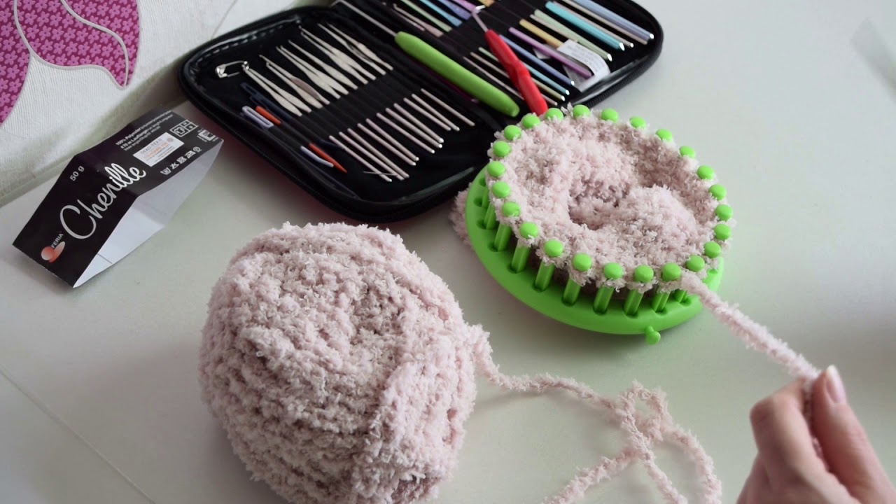 Deutsche Strickring Anleitung: Babymütze rechts gestrickt - Komplettanleitung