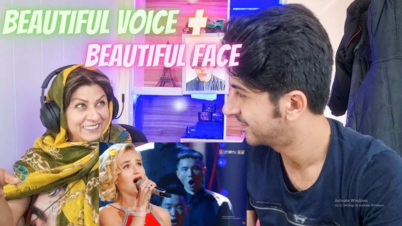 Reaction with mom to Polina Gagarina (Поли́на Гага́рина) - 