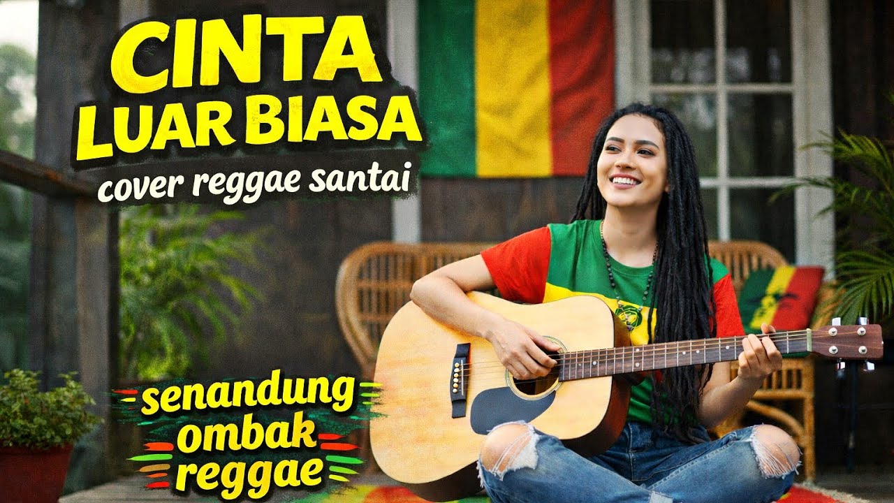 CINTA LUAR BIASA  – REGGAE COVER SANTAI | BY SENANDUNG OMBAK REGGAE 