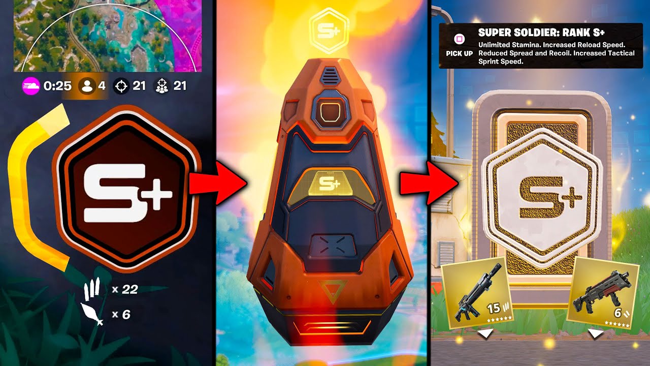 How To Get FORTNITE S+ RANK SECRET Loadout! (Ultra Rare)