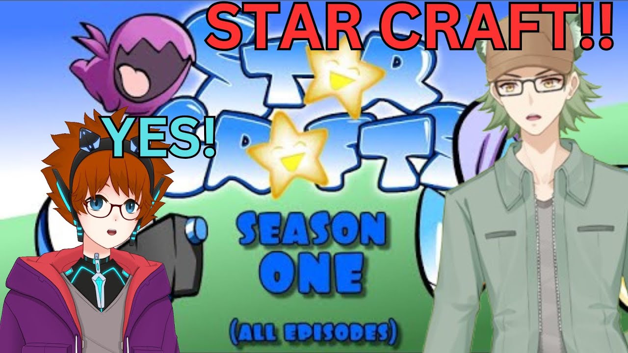 Vtubers React to CarbotAnimations | StarCrafts Season 1 (ALL EPISODES)