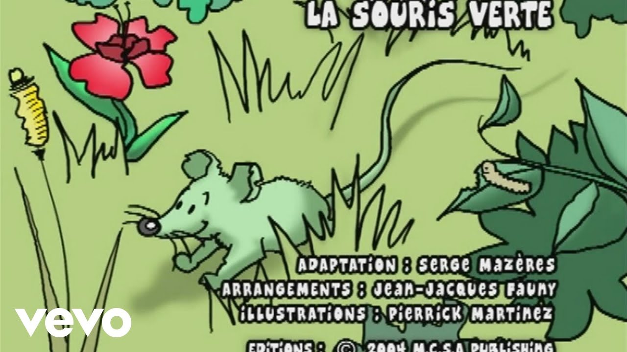 Le Top des Tout P'Tits - Une souris verte (Audio + paroles)