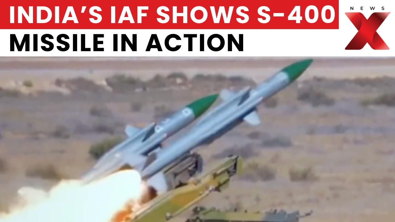 IAF Showcases S-400 Sudarshan Missile, Records Longest Ever Kill in History | NewsX
