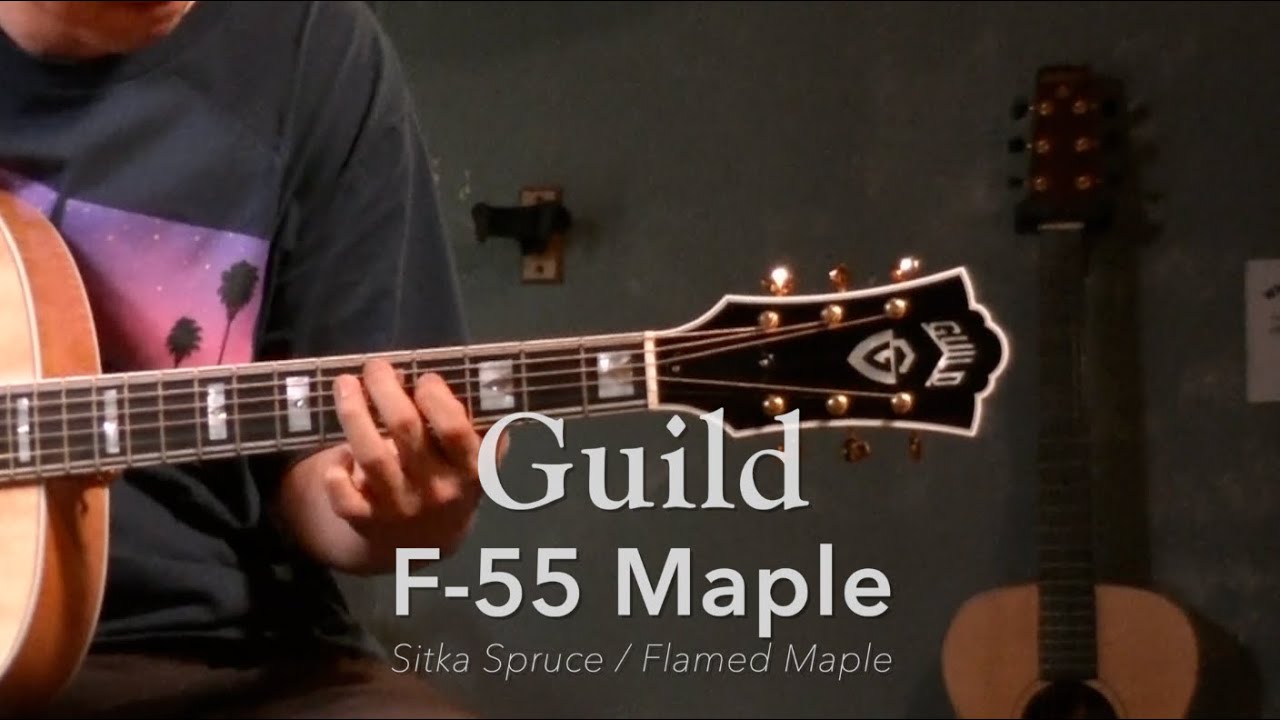 2019 Guild F-55 Maple