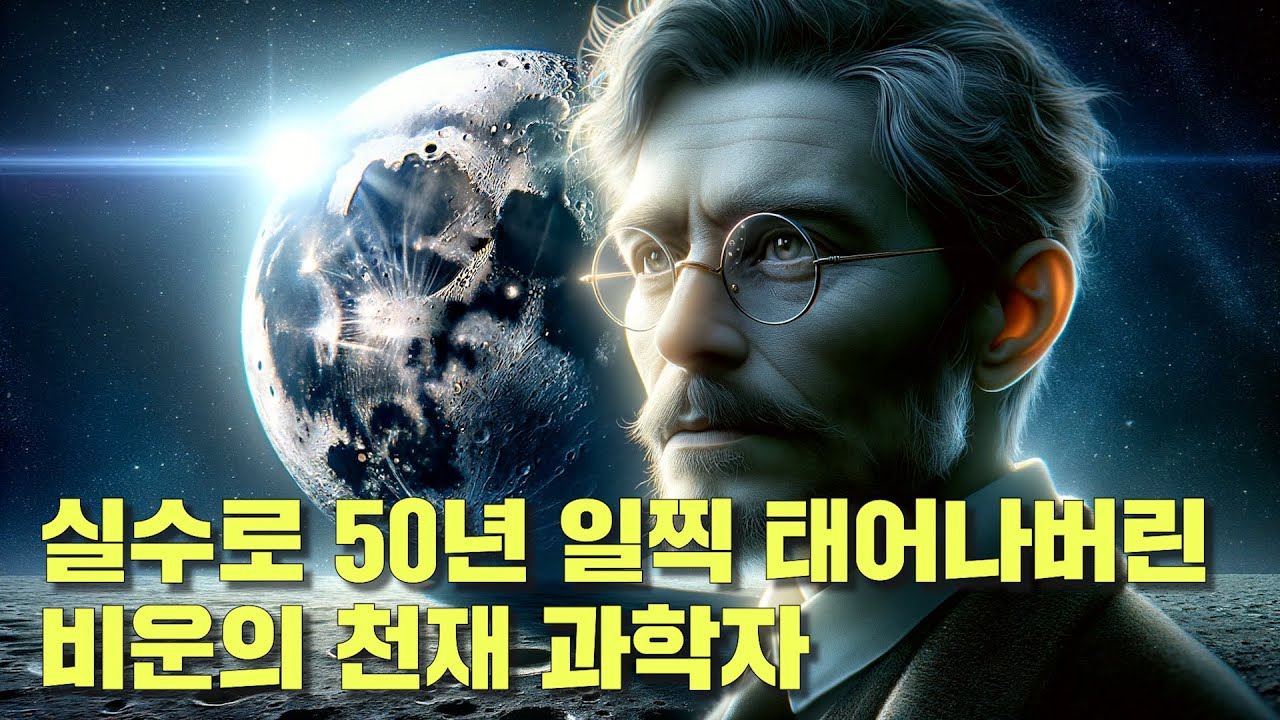 만약 그가 50년만 더 늦게 태어났다면 인류의 우주 탐사 기술은 모든 것이 달라졌을 겁니다.