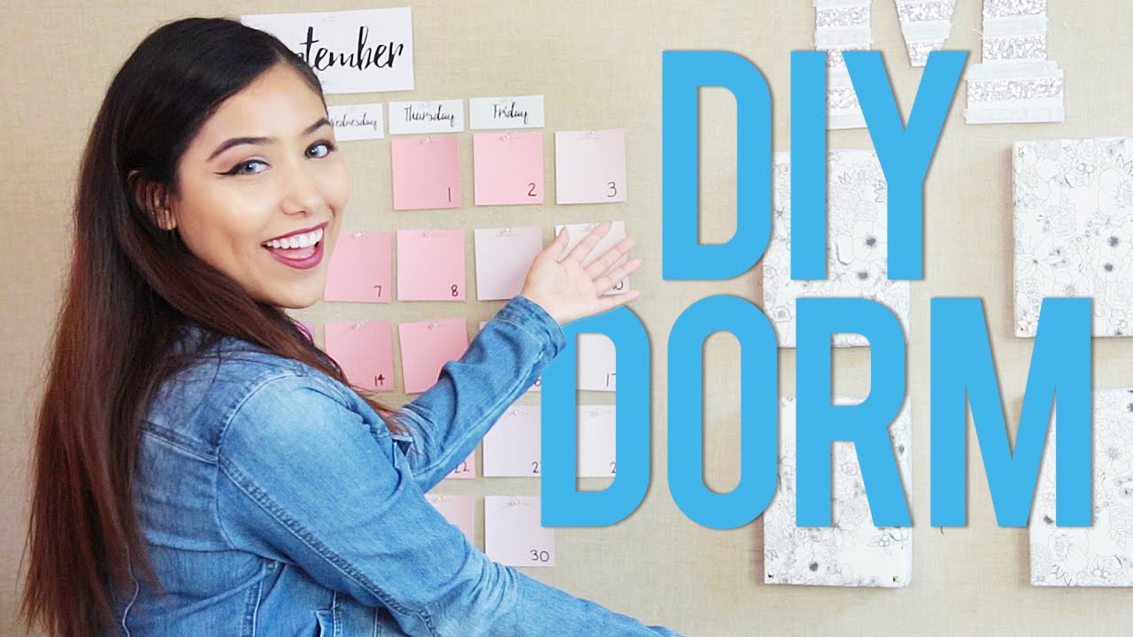 3 Super Cute Dorm Decoration Ideas