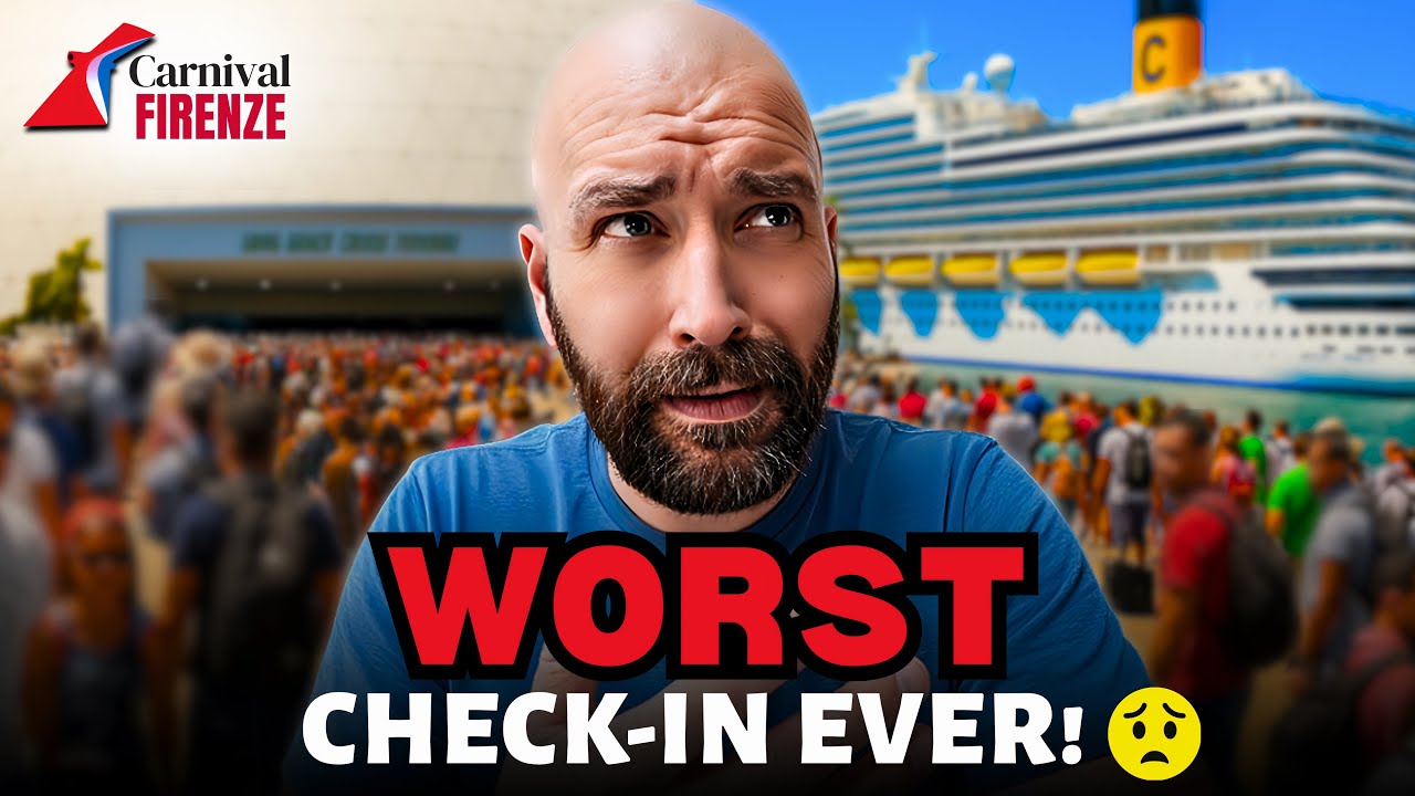 CARNIVAL FIRENZE Embarkation: A Day 1 DISASTER? 🤦‍♂️