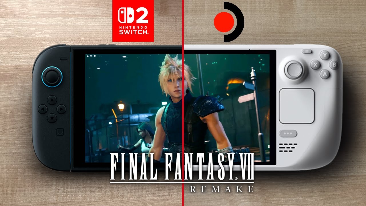 FF7 Remake | Switch 2 vs Steam Deck Oled