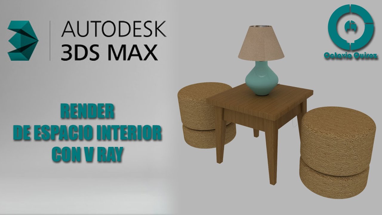 Render de Espacio Interior con V-Ray 6 / 3DS MAX 23