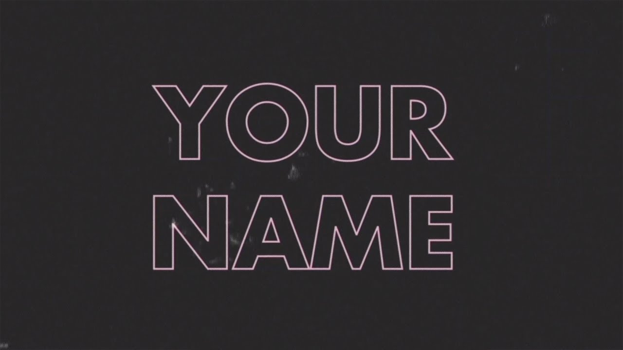 Plested - Your Name [Official Lyric Video]