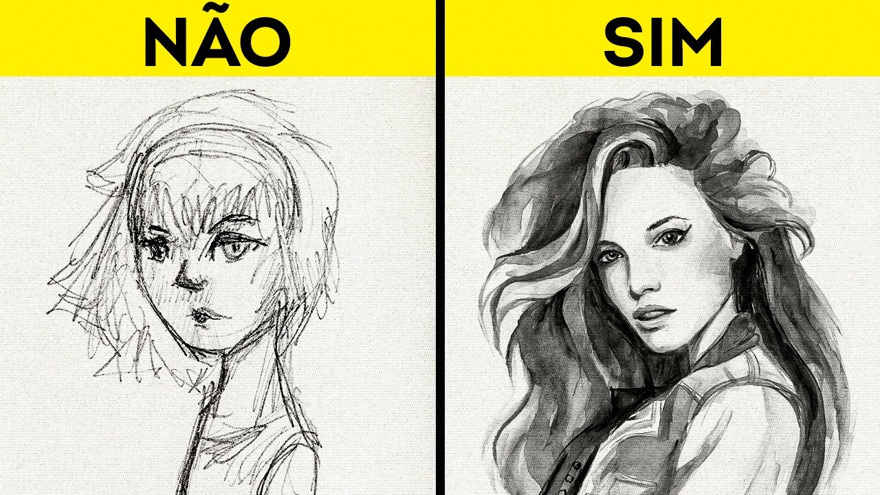 OS MELHORES TRUQUES DE ARTE E TÉCNICAS DE DESENHO PARA INICIANTES