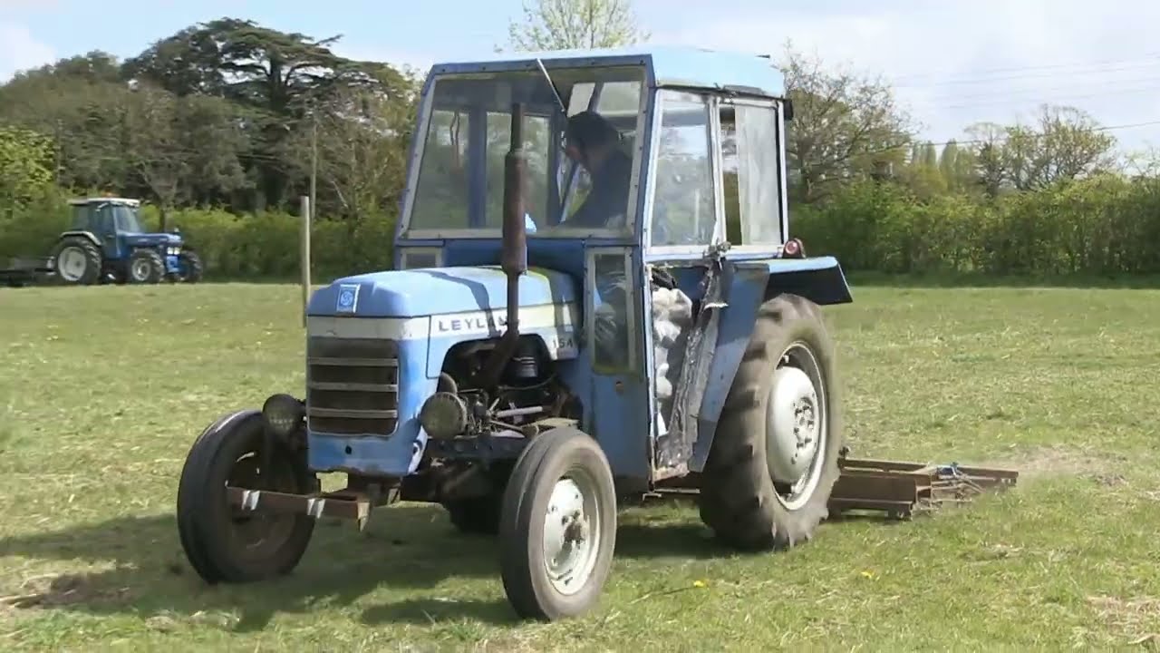 LEYLAND 154 AND CHAIN HARROWS