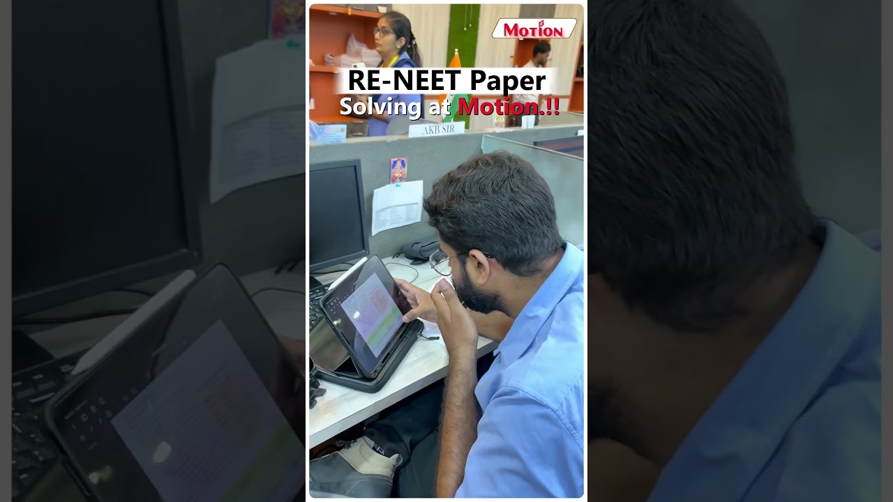 RE-NEET 2026: Fastest Answer Key Delivered 🔥#nvsir #reneet2026 | Motion NEET