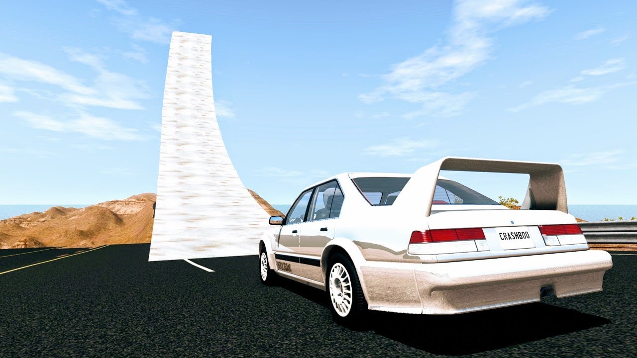 Who Needs Bridges Anyway? #1 - BeamNG Drive Jumps & Crashes
