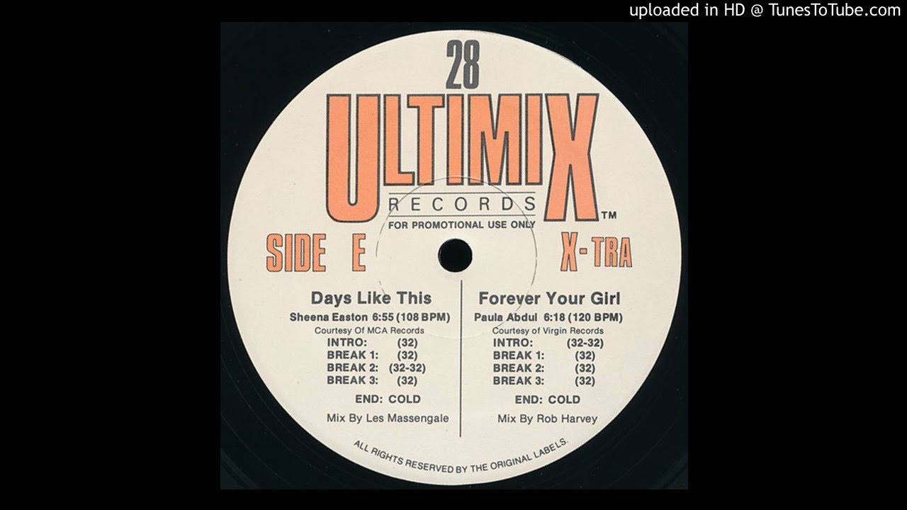 Paula Abdul - Forever Your Girl (Ultimix Version)