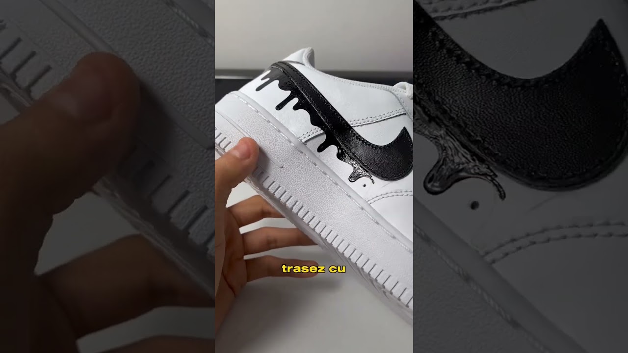 dripping Nike swoosh custom 
