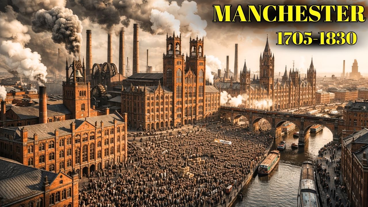 MANCHESTER 1700–1800: The Birth of Industrial Civilization — AI Reconstruction