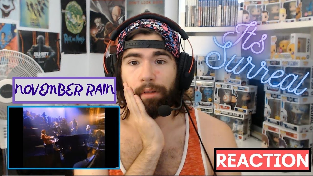 First Time Hearing - Guns N' Roses November Rain - Reaction!