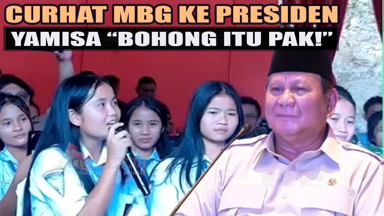 The Real Aji Mumpung! Siswi SMA Ini Curhat Borongan ke Presiden Prabowo