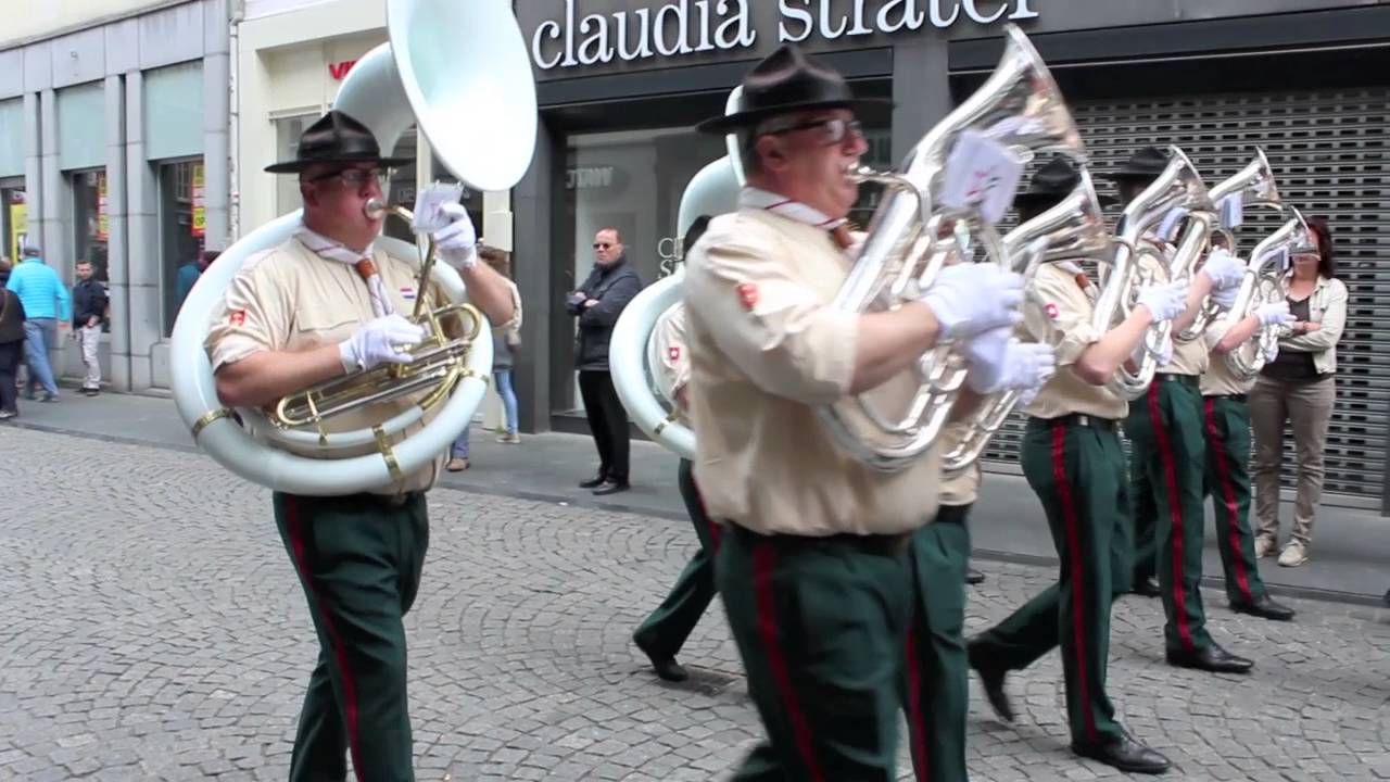 Sint Servaas Processie 2016 Maastrichtse Verkennersband