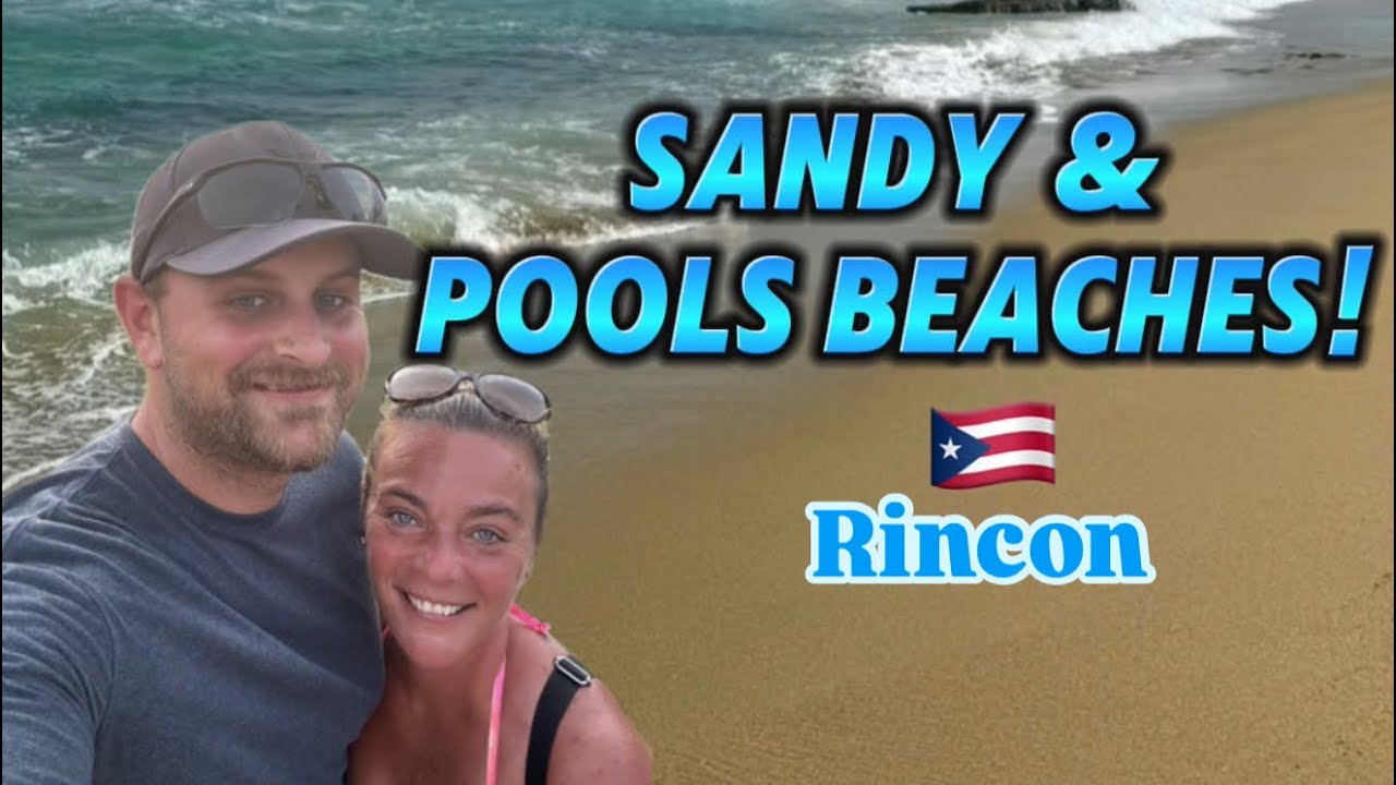 Exploring Sandy and Pools Beach in Rincon, Puerto Rico! #puertorico #beach #travel