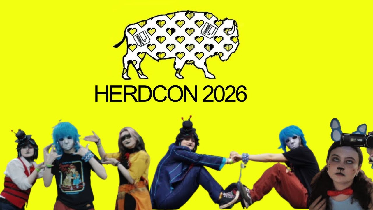 Fortnite lobby takes over Herdcon 2026! | Cosplay/comic con vlog