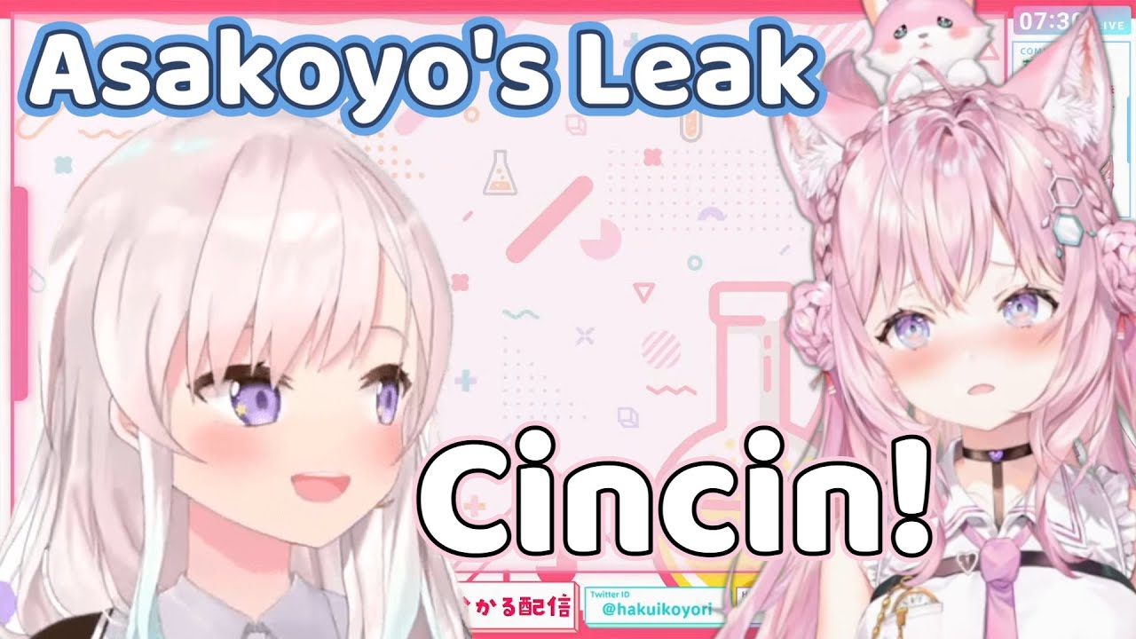 [Asakoyo] Cincin! Japanese pronunciation means...***** [Eng sub/Hololive clip]