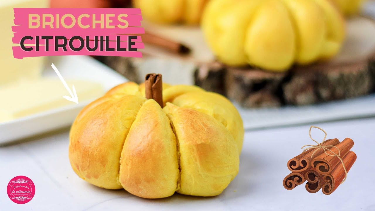 BRIOCHES CITROUILLE à la CANNELLE (sans moule !)