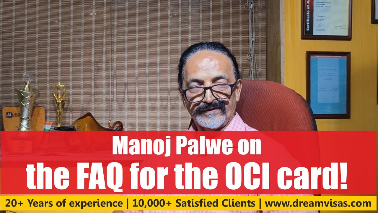 FAQs for OCI card for Foreign Passport Holders