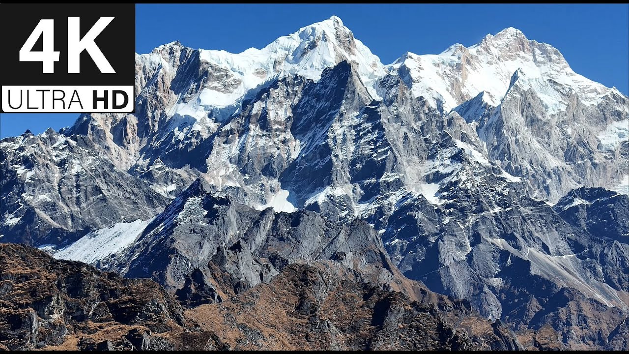 Nepal 4К - MANASLU west face, over the Himalayas, 562951413