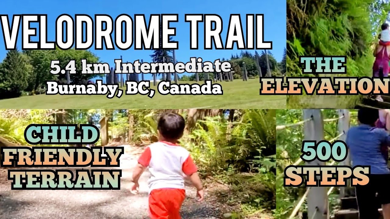 Velodrome Trail | 500 Steps | Burnaby BC | Beautiful British Columbia