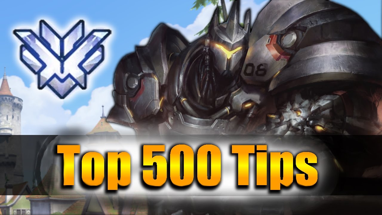 How GRANDMASTER Players DESTROY with Reinhardt - Overwatch Top 500 PRO Tricks