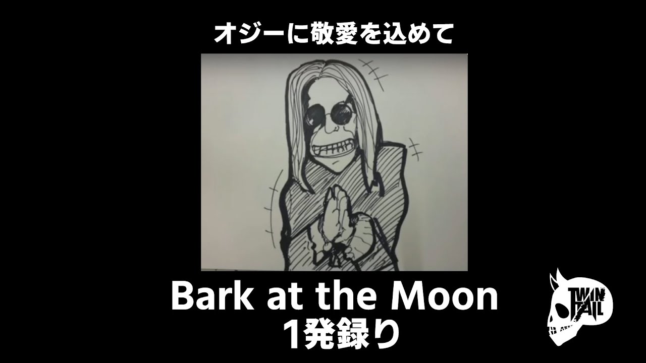 Bark at the Moon　1発録りに挑戦 TWINTAIL One shot recording