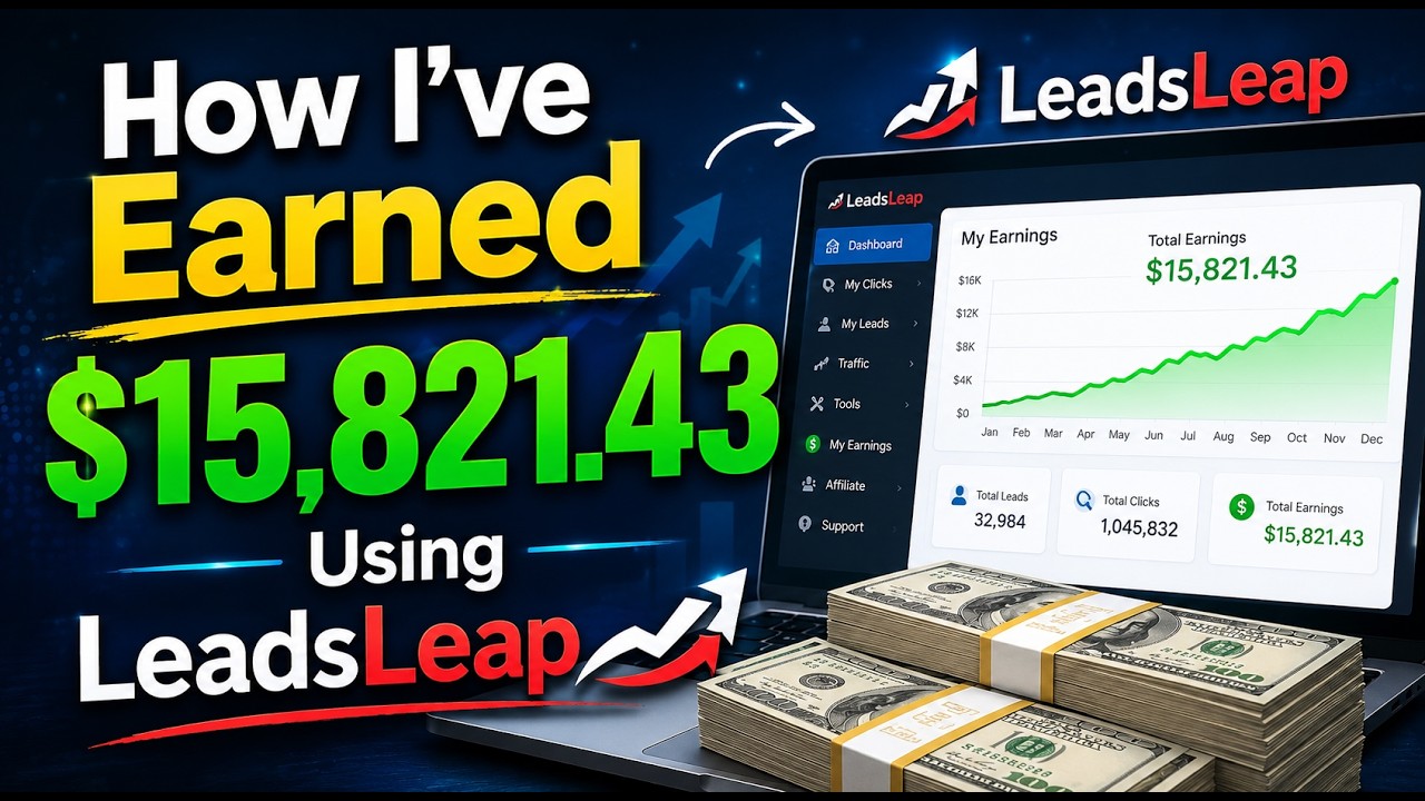 👉 How I Earned $15,821 with a Free Affiliate Program (LeadsLeap Payment Proof)