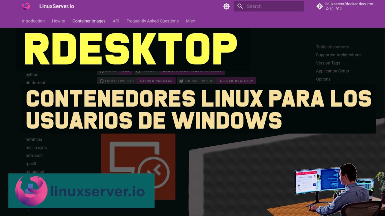 Rdesktop - contenedores Linux para los usuarios de Windows