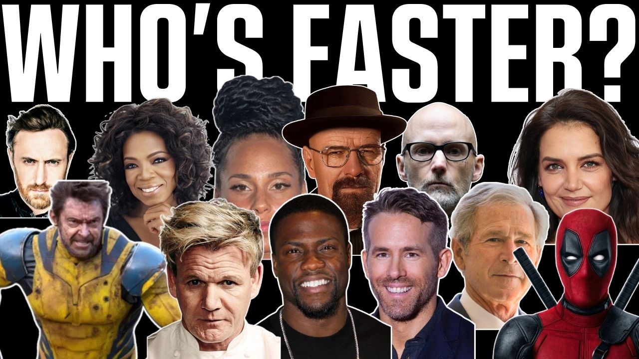 TOP 20 - Celebrity Marathon Times