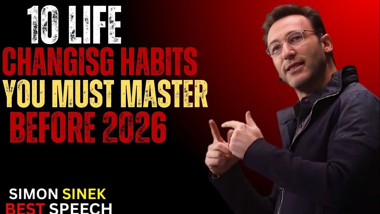 10 Things You Must Improve Before 2026 | Simon Sinek’s Most Powerful Motivation for Success
