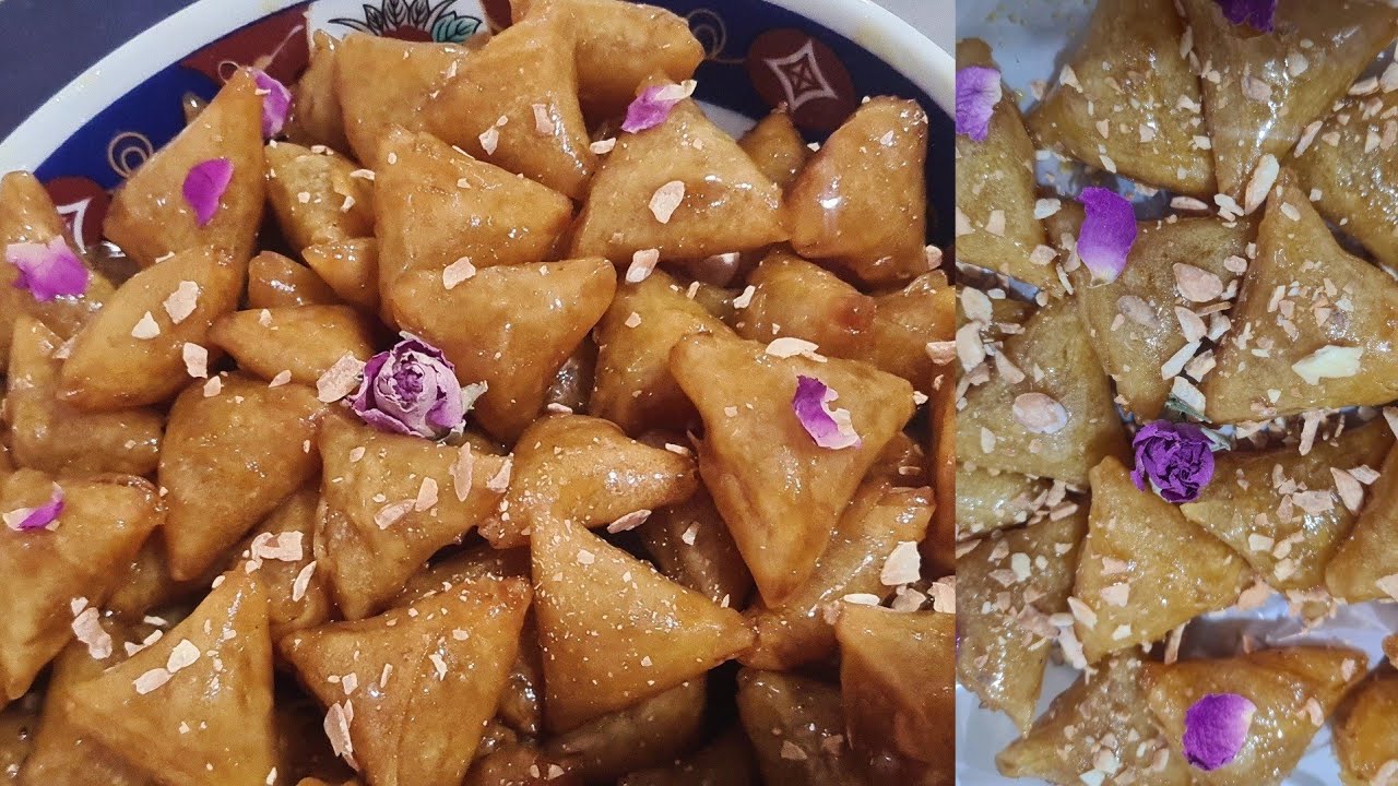 معسلات رمضان 🎉 بريوات اللوز مع أسرارها وطريقة الاحتفاض بها في المجمد