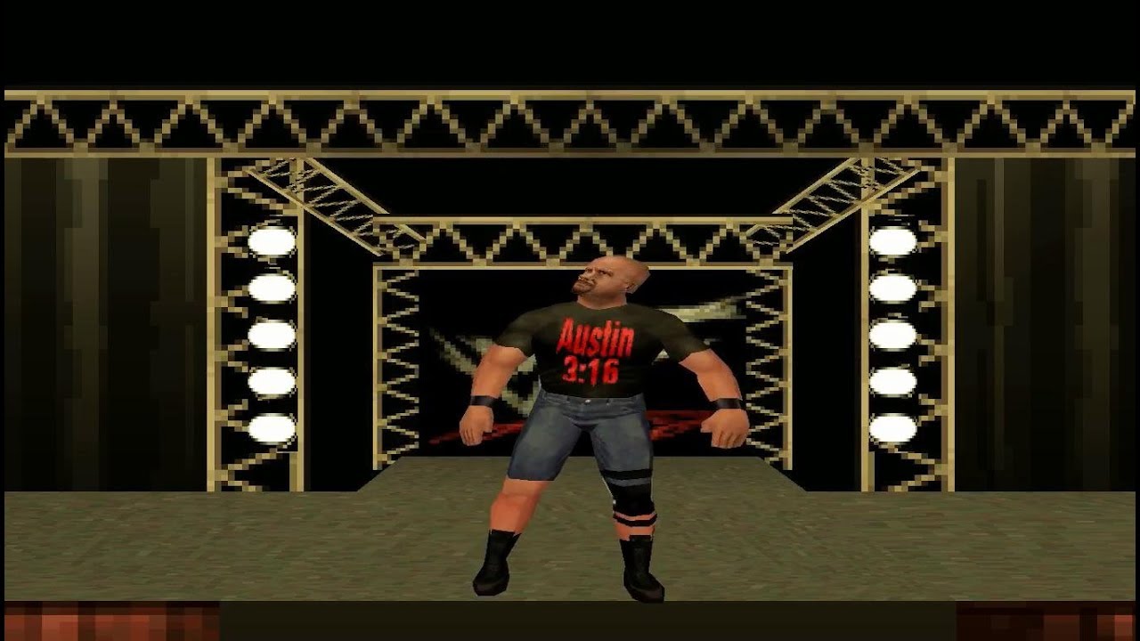 WWF/WWE Attitude - King of The Ring With Stone Cold Steve Austin (PS1)