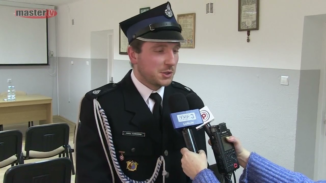 MASTER TV ŁUKÓW - Wicewojewoda przekazał sprzęt dla strażaków z gminy Trzebieszów