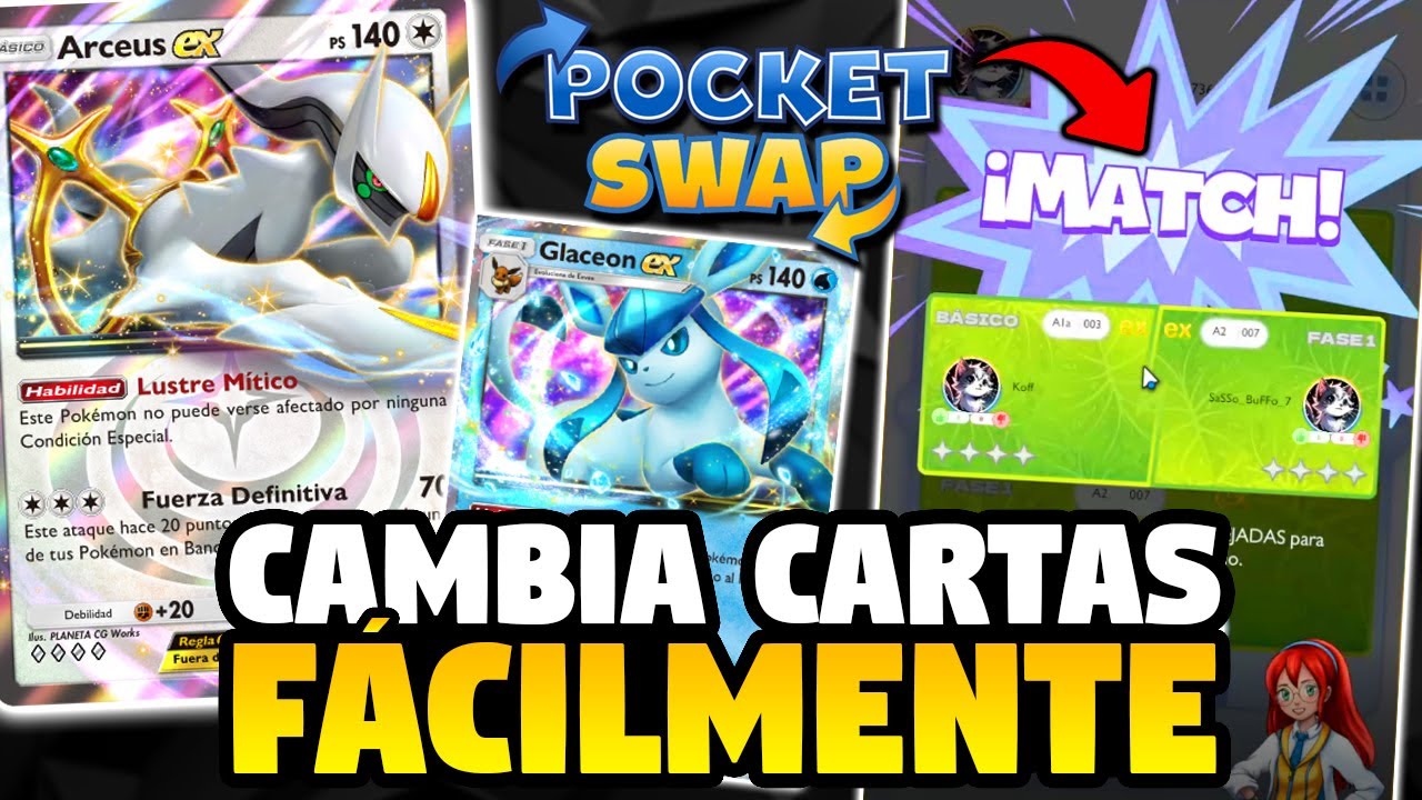 Pocket Swap: ¡Intercambio de Cartas Definitivo para Jugadores de Pokémon TCG Pocket!