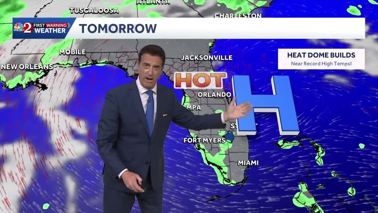 Dry & hot Tuesday but rain and cooler temperatures are on the horizon! 3.9.26