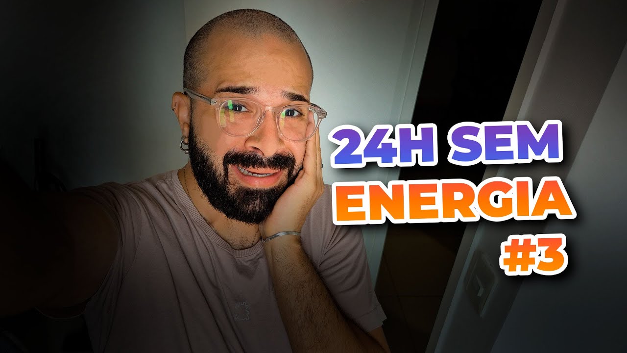Fiquei 24h sem energia em casa #3 | DIÁRIO DE MUDANÇA | THATALES