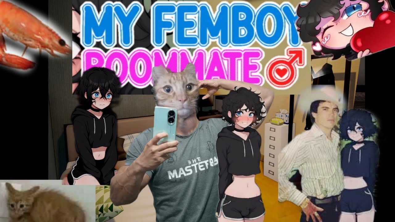 Jugue My femboy roomate...Y es un juegazo 🥵 Resumen y Reseña a mí estilo,(No es Gameplay)MG🥭