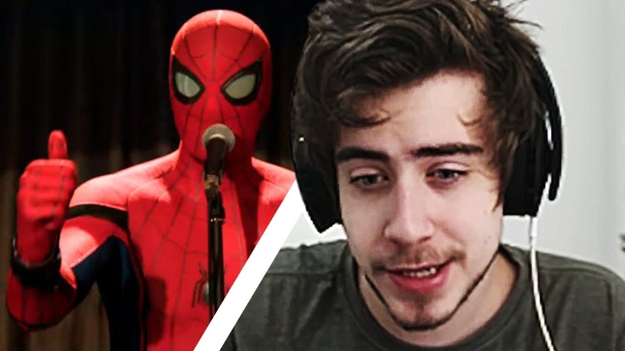 cellbit reagindo ao trailer de homem aranha longe de casa