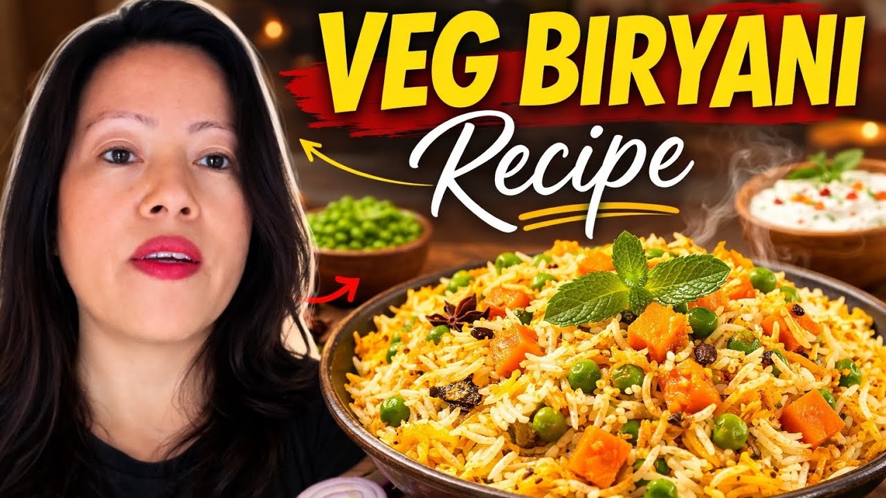 What I Cook Today | Veg Biryani 🌿🍚 Manjali Thapa || Vlog 