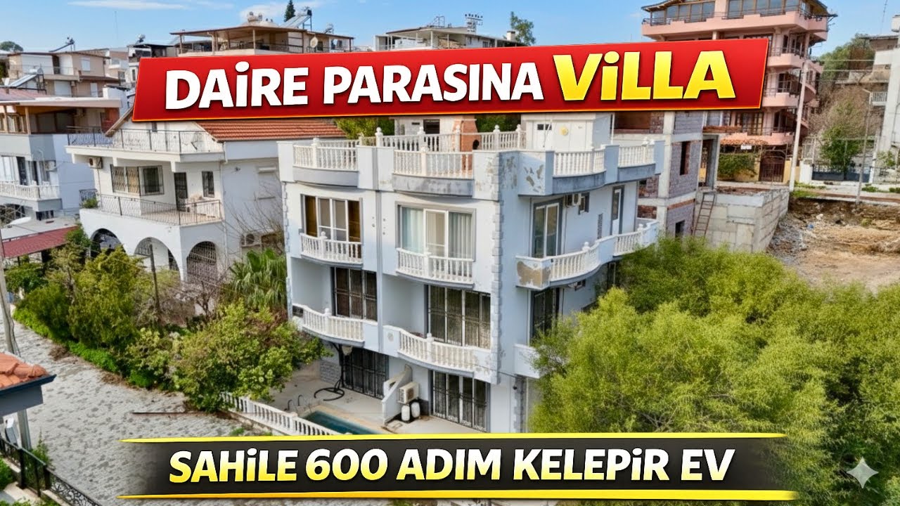 Daire Parasına Villa Sahile 600 Metre Mesafede Didim Fevzipaşa (D-57)