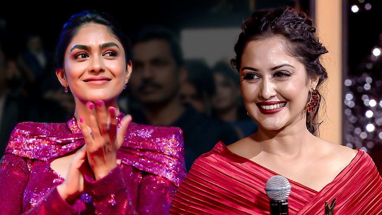 Mrunal Thakur Adores Neetha Ashok's Speech After Receiving Best Debut Actress for Vikrant Rona